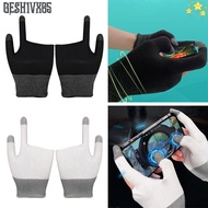 GESH1VX65 Gaming Gloves Non-Scratch Gaming Finger Thumb Sleeve Finger Sleeves Sweat Proof Phones Gam