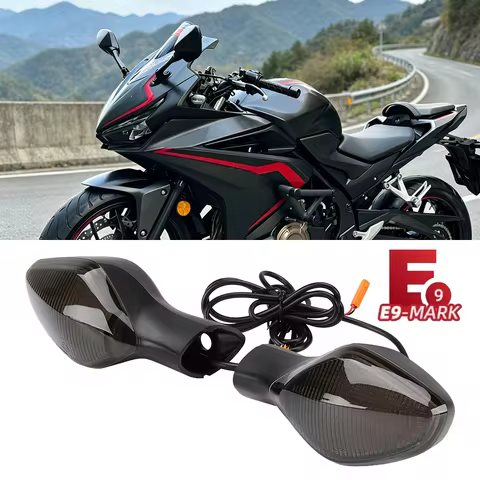 For Honda MSX125 NC750X CBR500R CB500F CB500X CMX500 Emark E9 LED Signal Light Motocycle Directional