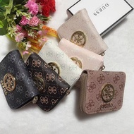 GUESS European And American Printed Retro Classic Card Bag Multiple Card Sets For Men And Women With