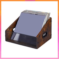 [Kloware2] Vinyl Records Storage Holder Tabletop Portable Shelf for CD Files Albums