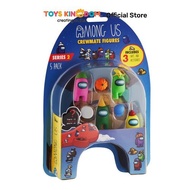 Toys Kingdom Mainan Among Us Figure Crewmate 5 Pack Blister S2 rwq