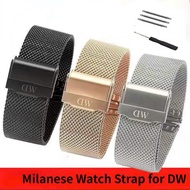 [ GENUINE DW ] DW Stainless Steel Mesh Watch Strap Case 28mm, 32mm, 36mm, 40mm INCLUDED TOVIT TO REP