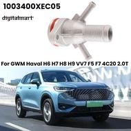 Heater Hot Water Pipe Outlet Port 1003400XEC05 for   H6 H7 H8 H9 VV7 F5 F7 4C20 2.0T Parts Accessori