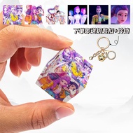 [New Product] Kpop Witch Hunter Group High-value Pendant Rubik's Cube Turnable Keychain Educational 