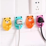 GANTUNGAN [DWCORNER] 4 Pcs Cable Head Hangers | Electrical Cable Head Hanger Sticker | Multipurpose 