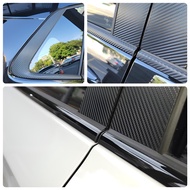 YARIS CROSS [Window Frame Chrome-Plated Blackened Sticker] 3M No Residual Glue YC Accessories Modifi