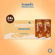 Snappea Mini Richly Chocolate UHT Plant Based Pea Milk – 24 x 200ML HALAL  ( Vegan , Dairy Free , Non Dairy , Lactose Free , Gluten Free , Soy Free , High Protein , Plant-Based Calcium ) * Alternative to Soy Milk , Almond Milk , Oat Milk , Dairy Milk *