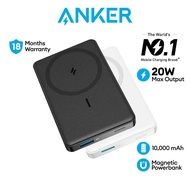 Anker Powerbank 334 MagGo Magnetic Power bank Battery PowerCore 10000mAh Magsafe Wireless Portable Charger (A1642)