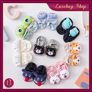 LB - 3D Character Doll Baby Socks Anti-Slip Cutesepatu anak Baby Socks R306