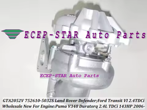 Turbo GTA2052V 752610-0009 752610-0010 YC1Q6K682BF 752610 6C1Q6K682EM For Land Rover Defender Transi