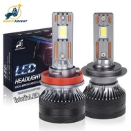 DAWN KNIGHT 140W K5C PLUS H7 H11 H1 H4 หลอดไฟ LED 4300K LED HB3 HB4 คู่ทองแดงหลอดชุดไฟ LED สําหรับรถ