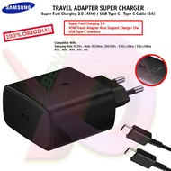 [100% ORIGINAL] PD-25W Authentic Travel Charger Samsung Super Fast Charging 25W 25 Watt 25Watt Type 