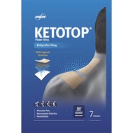 Ketotop Plaster (muscle pain, knee pain)