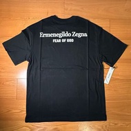 《現貨L》全新 FOG Zegna 聯名 T恤 黑 FEAR OF GOD Ermenegildo Zegna T-shirt 女 代購 oversize