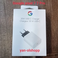 Power Adapter Gogle 30W USB-C Charger EU Pixel 7 7 Pro Ori