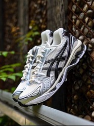 🔥100%REAL 🔥 ［44現貨 ］Asics  KAYANO 14 Cream Black 奶油黑 黑銀色 情侶款👩🏻‍🤝‍👨🏼🌈其他鞋款歡迎問價🫶🏻