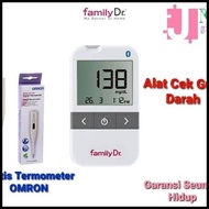 Alat Cek Gula Darah Family Dr Blood Glucose Gratis Thermometer Omron