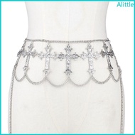 Alia Belt Crosses Waist Chain Elaborate Charm For Dress Carvings Crosses Chain