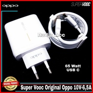 CHARGER COMPATIBLE FOR OP RENO5 RENO 5 SUPER VOOC TYPE C 65 WATT