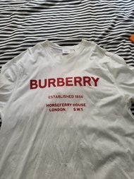 Burberry 白色短袖T恤