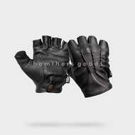 Ignore Half Motorcycle Leather Gloves