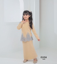 KURUNG BUDAK MODEN ELISA WARNA NUDE / BAJU RAYA 2022