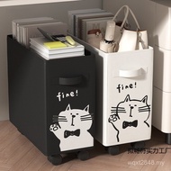 Bag Shelf Desk Desk Wheel Can Store Small Trolley Basket Work Seat Below Office Mobile Handy Tool N5