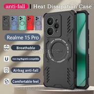 Casing For Realme 15 1 5 T X Pro Plus 15T 15X 15Pro 15ProPlus 15Pro+ Realme15Pro Hollow Heat Dissipa