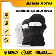Masker Motor / Sepeda / Olah Raga Full Face / Sarung Kepala Helm Model