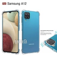 |NEWSALE| Case Samsung A13 A12 M12 Anti Crack Soft Case Transparant