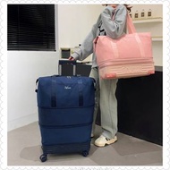 可摺疊拉桿行李箱