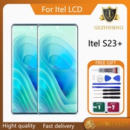 Original AMOLED itel S23 Plus LCD Display Touch Screen Replacement