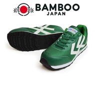 76Lubricants Men's Safety Shoes - Low Cut, Steel Toecap, 3E Width, Logo Style 3044 in Navy and Green