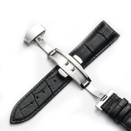 ♛☁ Genuine Leather Watchband Calfskin Male Woman Replace Watch Band 18mm 20mm 22mm With for Tissot D
