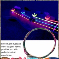 6Pcs/Set Acoustic Guitar String Replacement Steel String for Musical Instruments Electric Bass Guita