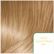 12/31 Lightest Blonde Ash Coloring and Oxidizing Cream Set ASHLEY Shine Professional Hair Color