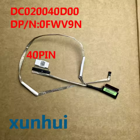 New laptop lcd lvds cable for DELL insprion 3520 3521 3525 144HZ 0FWV9N DC020040D00