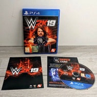 PS4 WWE 2K19 - PS4 Original Used Disc Games / PS4 Original CD Game / Sony PlayStation 4 CD Game