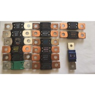 MEGA FUSE 32V FUSE (70mm long) bolt tightener40A 60A 80A 100A 125A 150A 175A 200A 225A 250A 300A 350