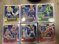 一套六隻 聖衣神話 青銅五子加獨角獸座 邪虎 星矢 紫龍 一輝 瞬 冰河 天馬座 天龍座 仙女座 天鳥座 鳳凰座