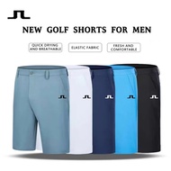J.LINDERBERG Golf Men's Shorts Outdoor Sports Pants Elastic Comfortable Breathable Casual Ball 13520