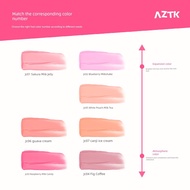 blusher blush A aztk Liquid Blush Sun Red Female Blush Natural Blush Mud Water Gloss Blush Liquid Bl