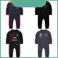F1 Enthusiast Racing Children Crawling Costume For Jumpsuit Toddlers