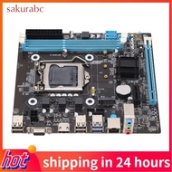 Sakurabc Computer Motherboard  High Speed M.2 NVMe NGFF Micro ATX LGA 1150 PCIe Slot H81 for Desktop PC