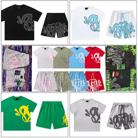 Fashion Central Cee Y2k Clothes Cotton Casual Summer T-Shirt Shorts Women's Men's Clothing Outfit Te