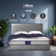 Vono Vesta Mattress (Tilam Vono) | 15 years Warranty | Pocketed Spring | Lumbar Support | Kind/Queen