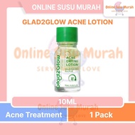 GLAD2GLOW G2G ACNE DRYING LOTION 10ML ACNE SPOT TREATMENT PRLA