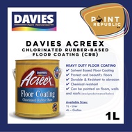 ◎ ✗ ♞Davies ACREEX Chorinated Rubber Base Floor Paint - 1L (1liter / quart)