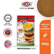HEXA  Mexican Taco Seasoning 500gm Perasa Tacos Food Service Packaging