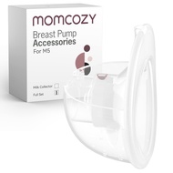 Momcozy Full Set Collector Cup Only Compatible with Momcozy M5 NOT for Others (160ml, with Double-Se